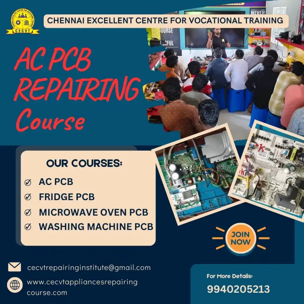 AC PCB Board Mechanic Course in East Siang Arunachal Pradesh