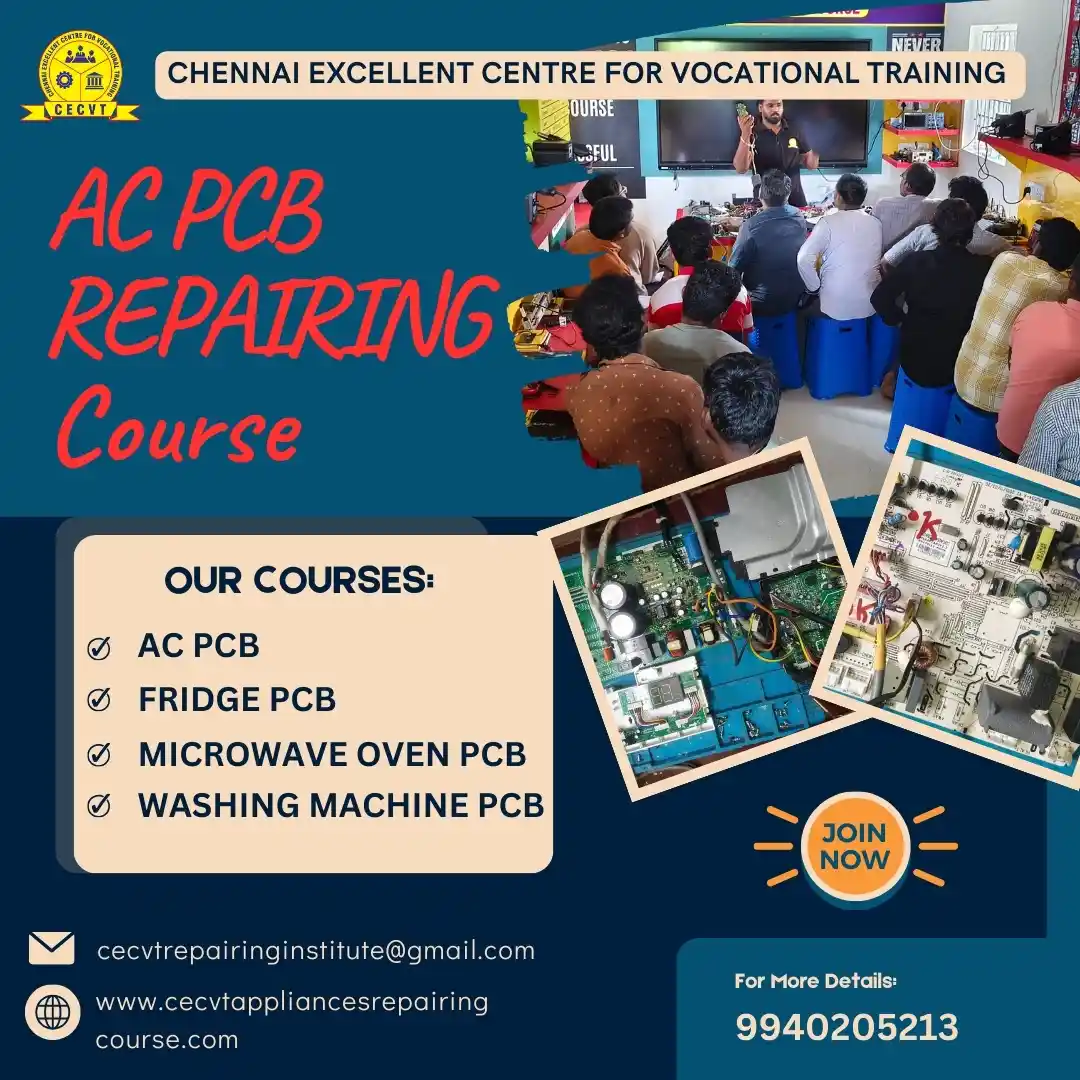 AC PCB Board Mechanic Course in East Siang Arunachal Pradesh