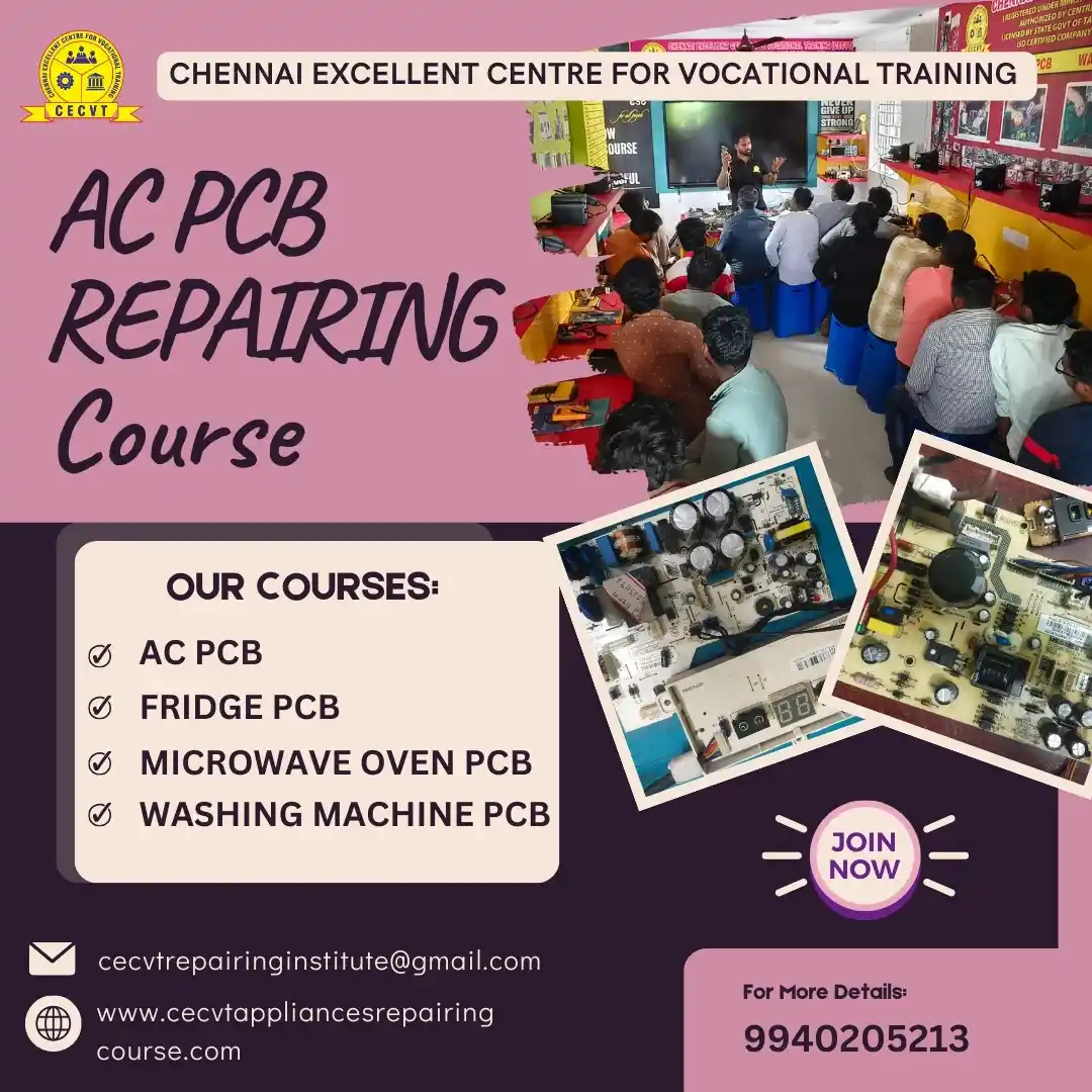 AC PCB Board Mechanic Course in East Siang Arunachal Pradesh