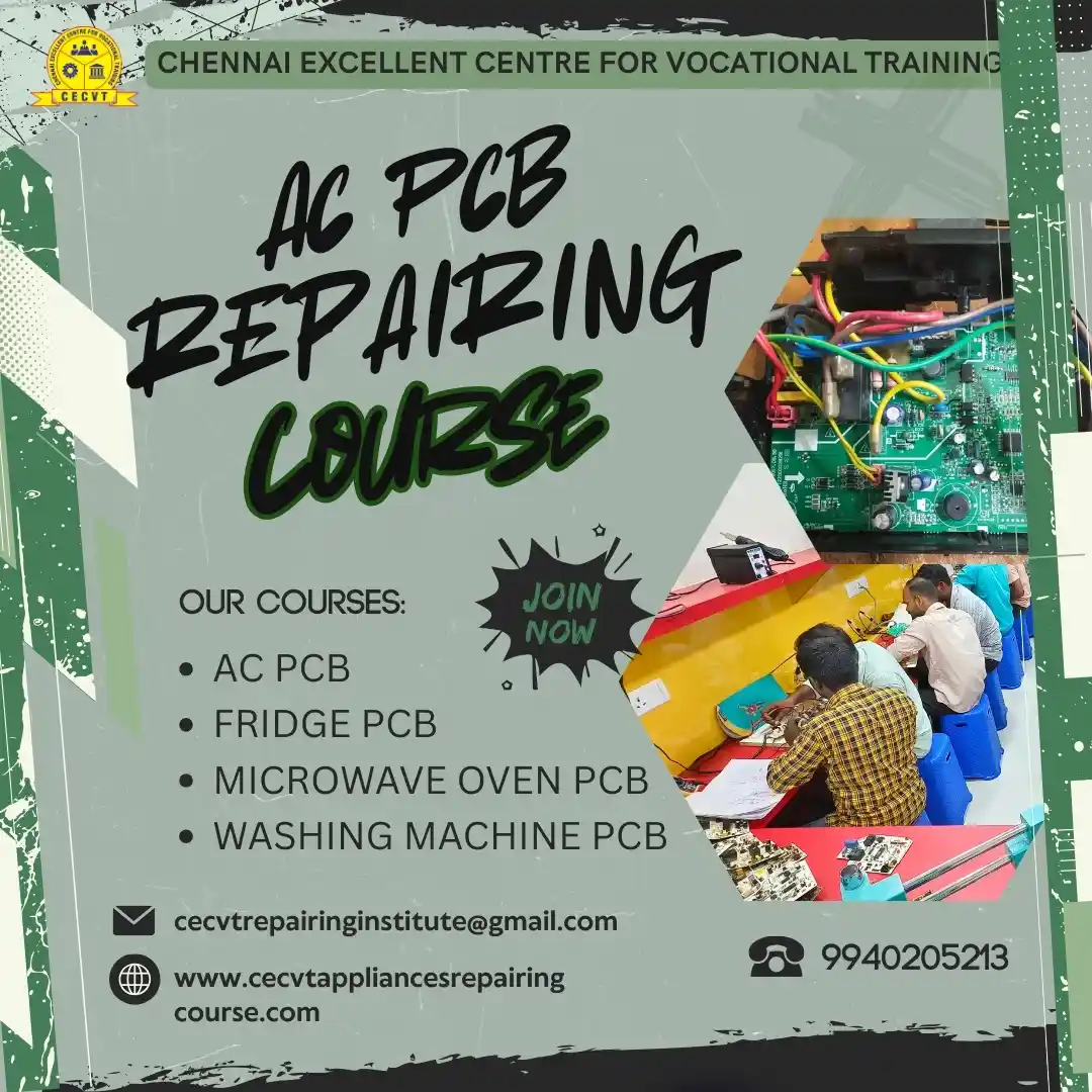 AC PCB Board Mechanic Course in Lower Dibang Valley Arunachal Pradesh
