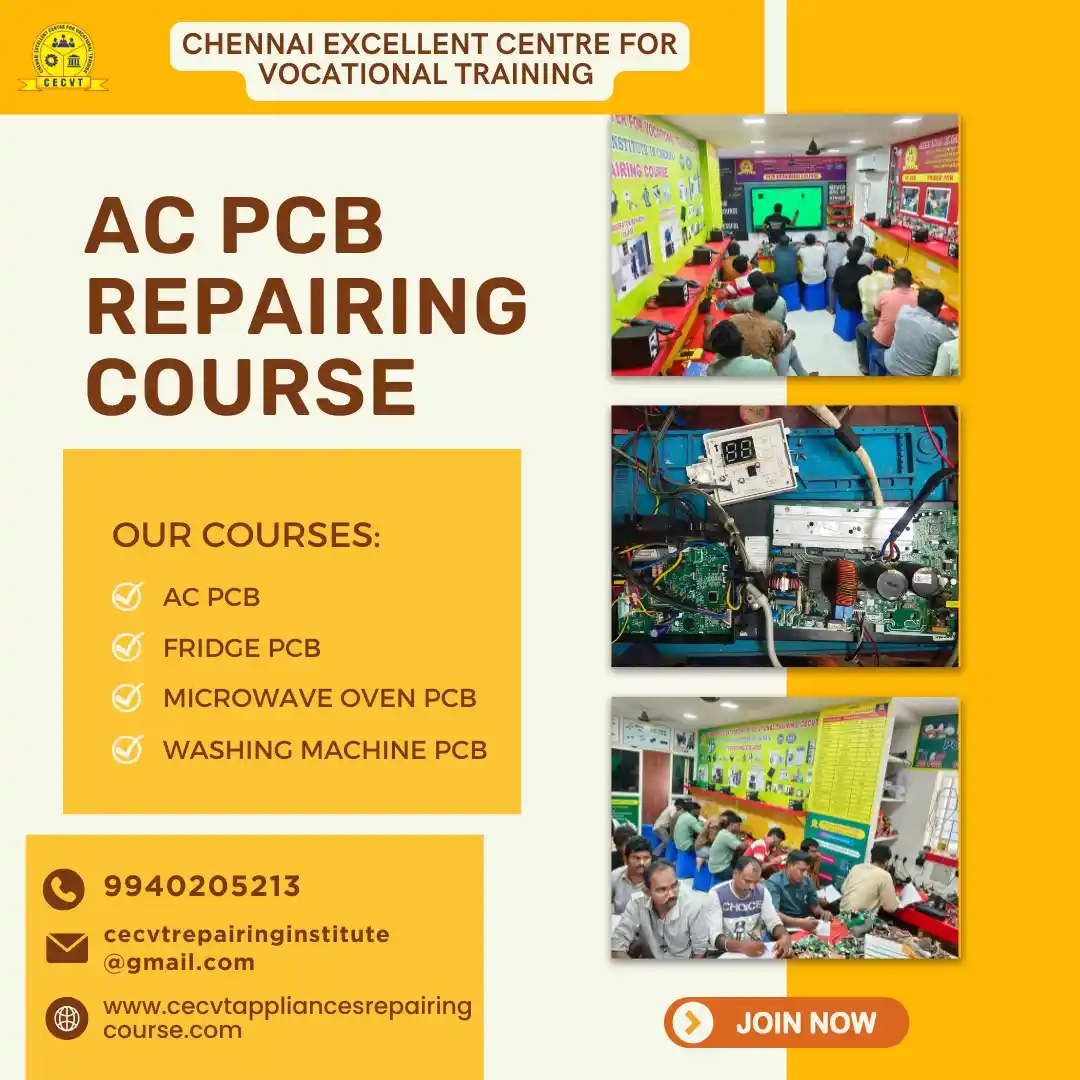 AC PCB Repairing Course in Rashtrapati Bhavan