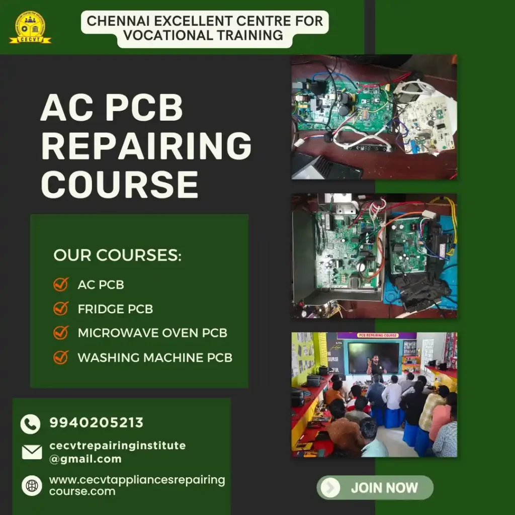 AC PCB Repairing Course in Rashtrapati Bhavan