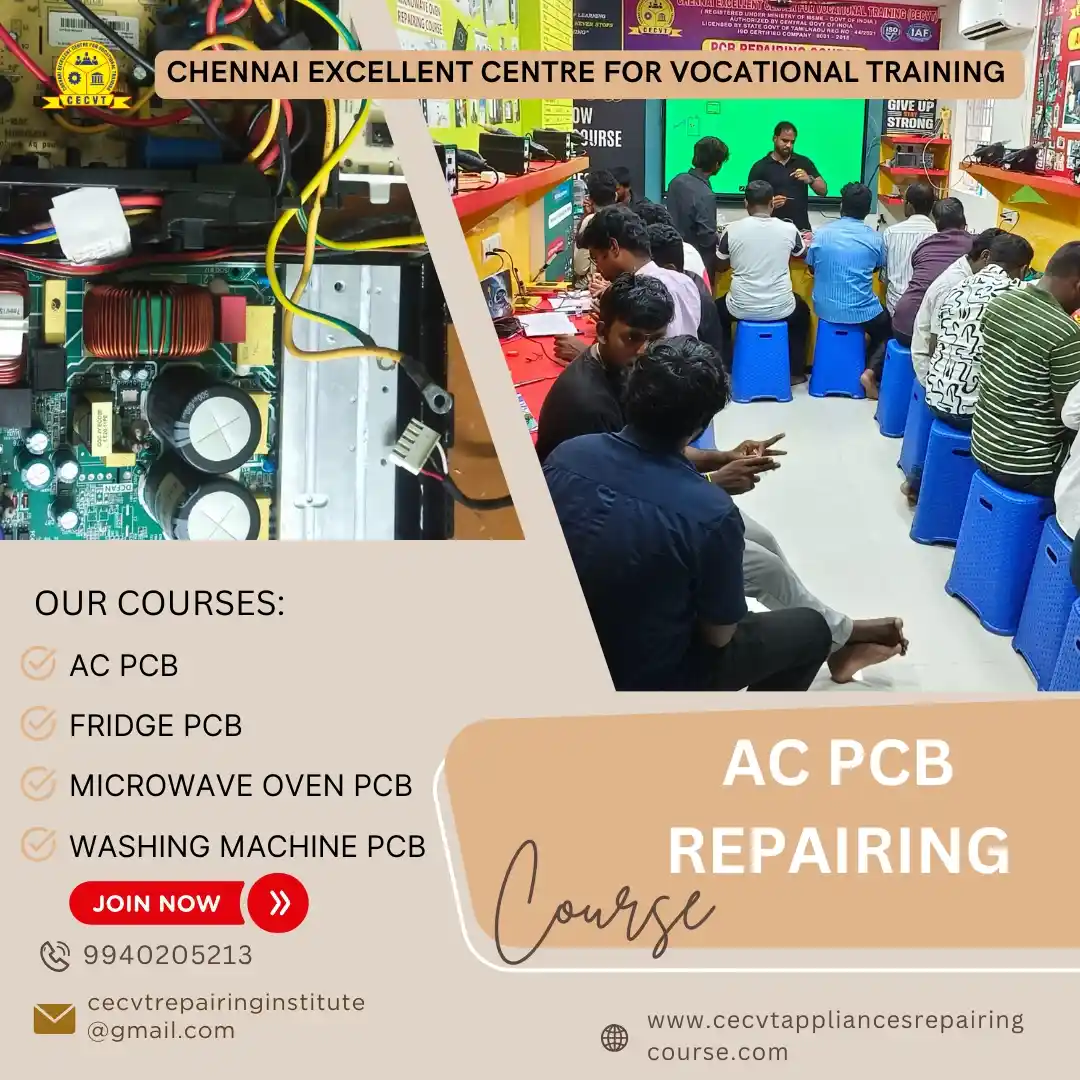 AC PCB Repairing Course in Rashtrapati Bhavan