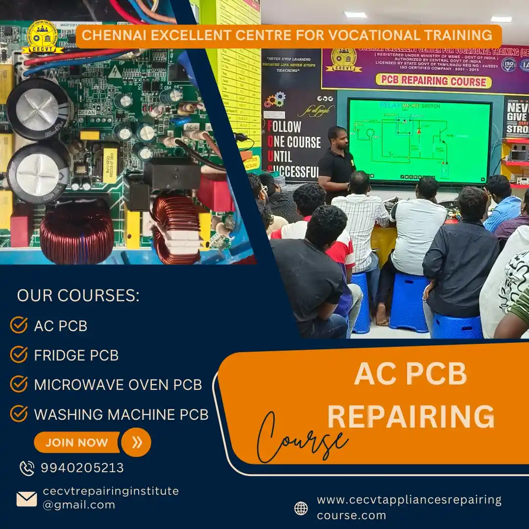 AC PCB Repairing Course in Rashtrapati Bhavan